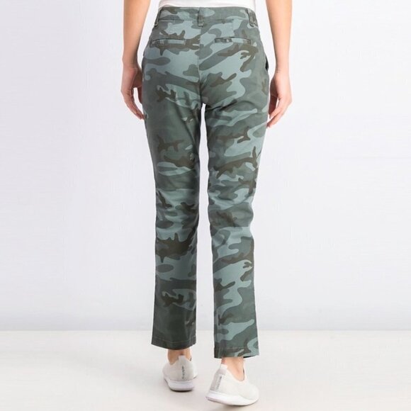 Gap Camouflage Girlfriend Chino  Pants - Picture 3 of 14